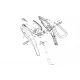 STIHL  Uchwyt pałąkowy kompl. 6421 790 1200